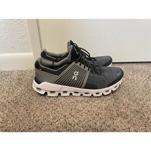On Cloud Running Shoes Mens Size 9  Gray Mesh CloudTec Sneakers Athletic